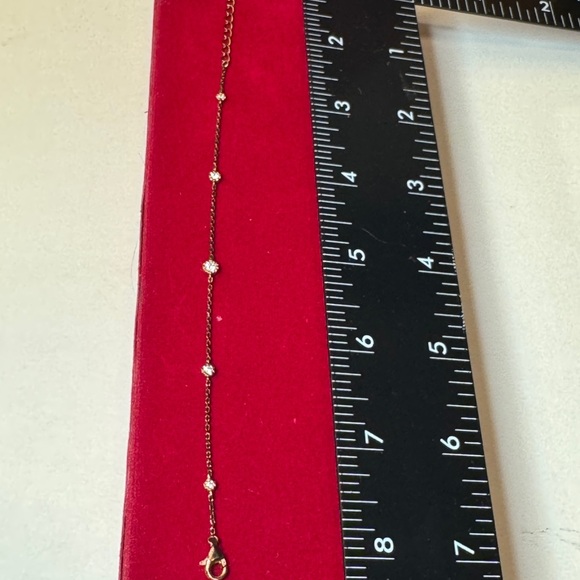 ETE Delicate Gold and Brown Bracelet 925 S - Picture 3 of 12